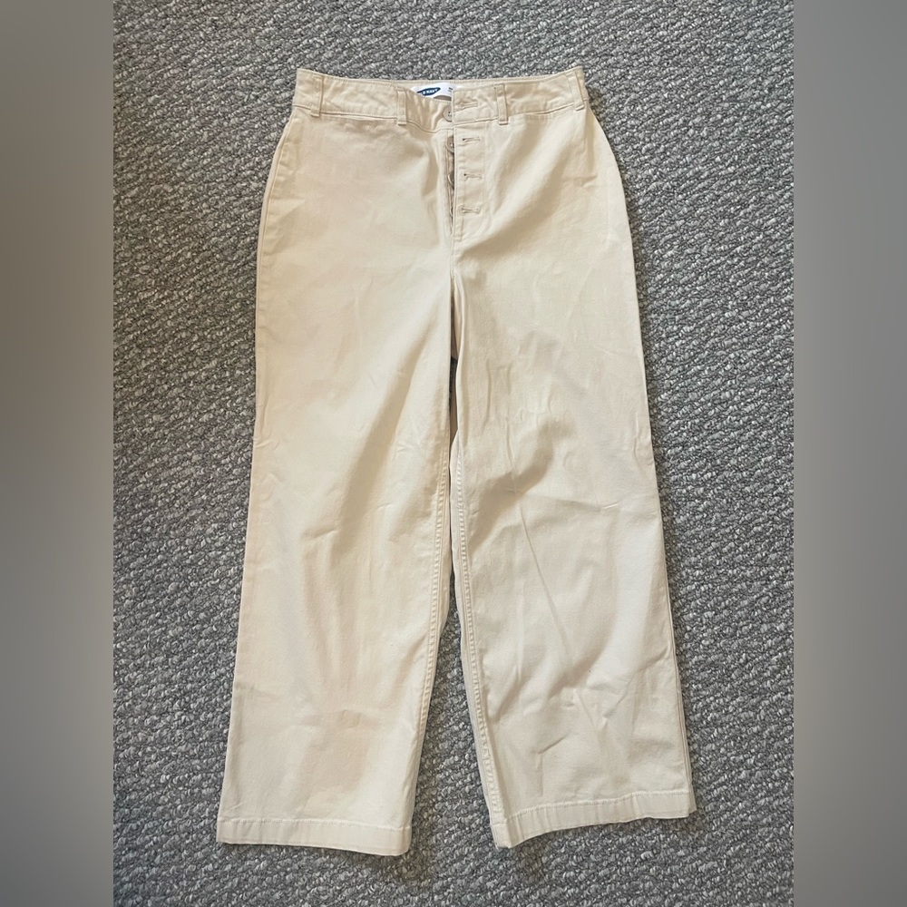 Womens Cream Pants